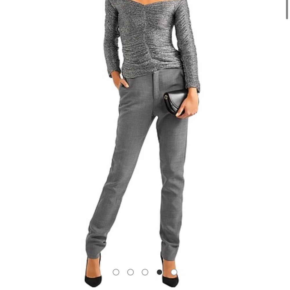 GEORGIA ALICE Gray Straight Leg Women's Pants